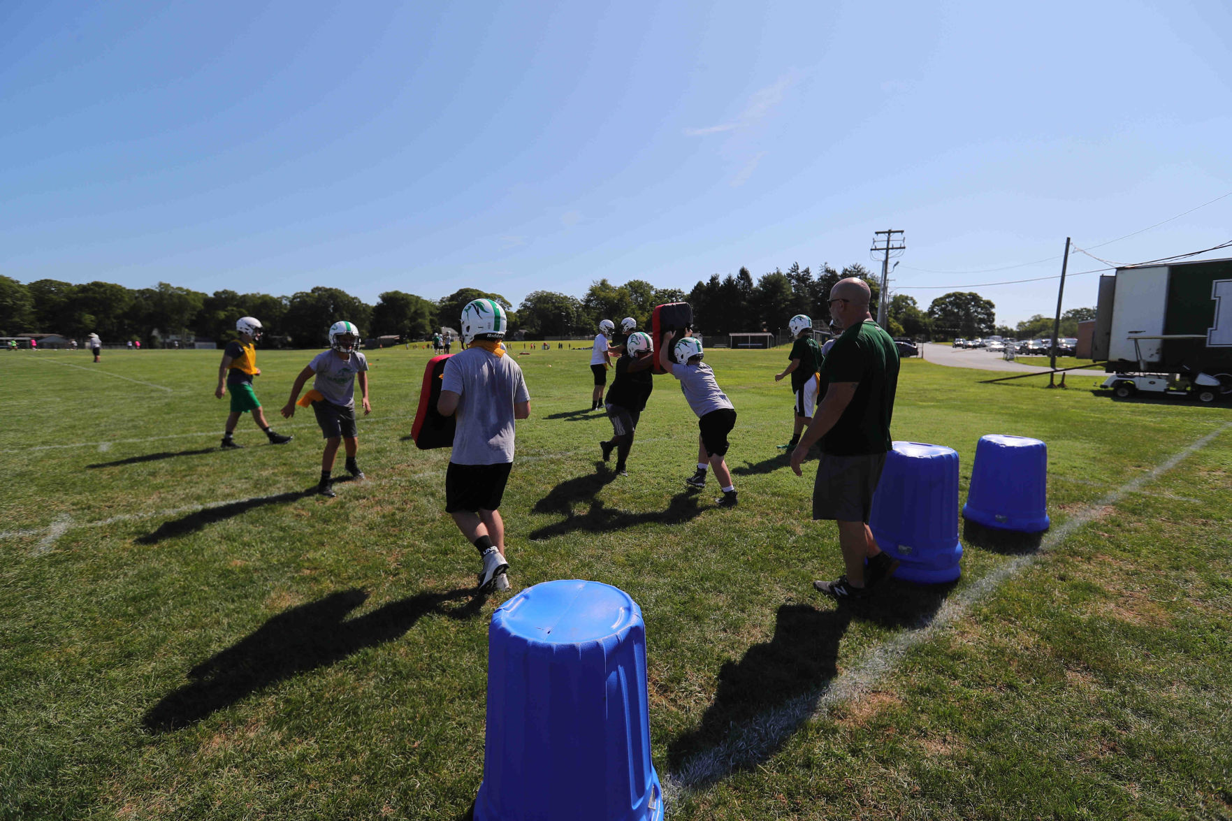 Mainland Football Practice